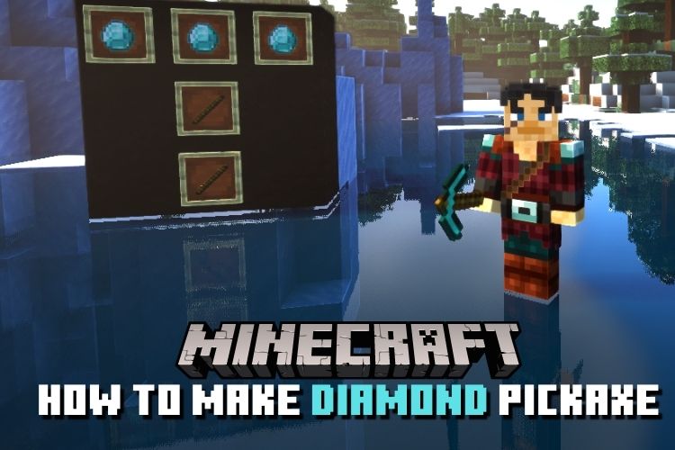 real life diamond pickaxe