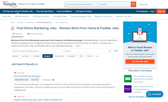 Subscribe to the FlexJobs Channel Today!