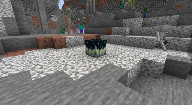 Placed Catalyst in Minecraft