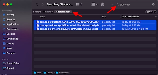 Reset Bluetooth Settings