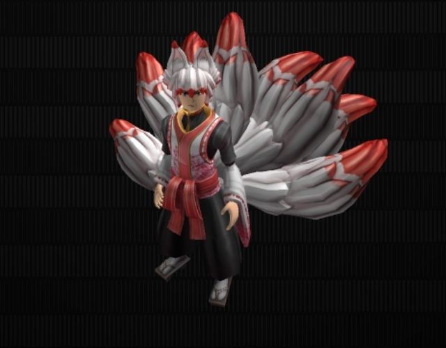 Tenko the Nine-Tailed Fox - Best Cool Roblox Characters
