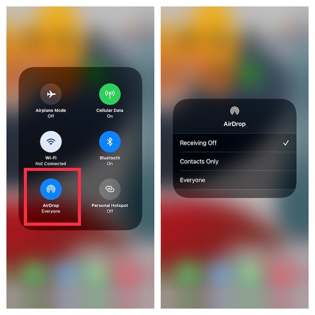 How to Turn Off AirDrop on an iPhone in 2 Ways