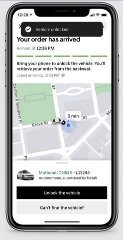 Uber Eats Pilots Autonomous Food Delivery Programs