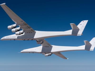 World’s Largest Plane Stratolaunch Roc Just Completed Its Fifth Test