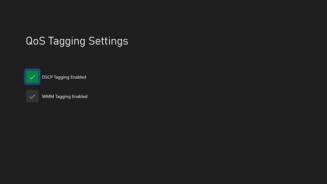  Xbox App on iOS and Android QoS settings