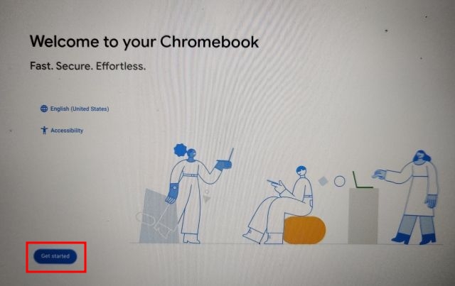 downgrade a chromebook