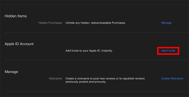 add funds to apple id wallet on mac
