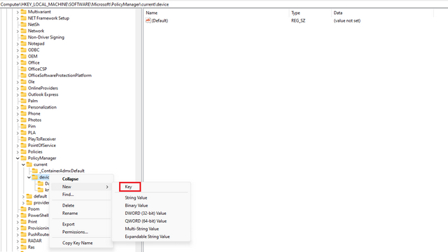 Como ativar e usar adesivos da área de trabalho no Windows 11 (2022) 1 crie uma nova chave para o regedit do adesivo