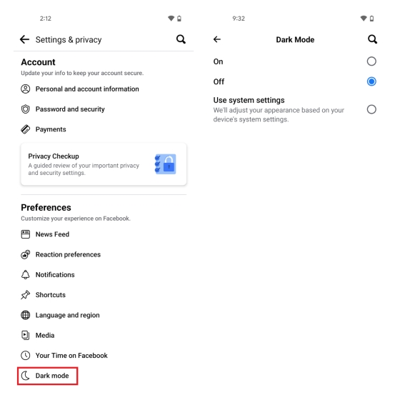 How to Enable Facebook Dark Mode on Web, iPhone, & Android | Beebom