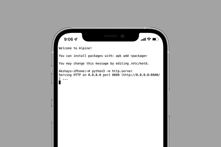 How to Run a Simple  Server on iPhone (2022) Beebom