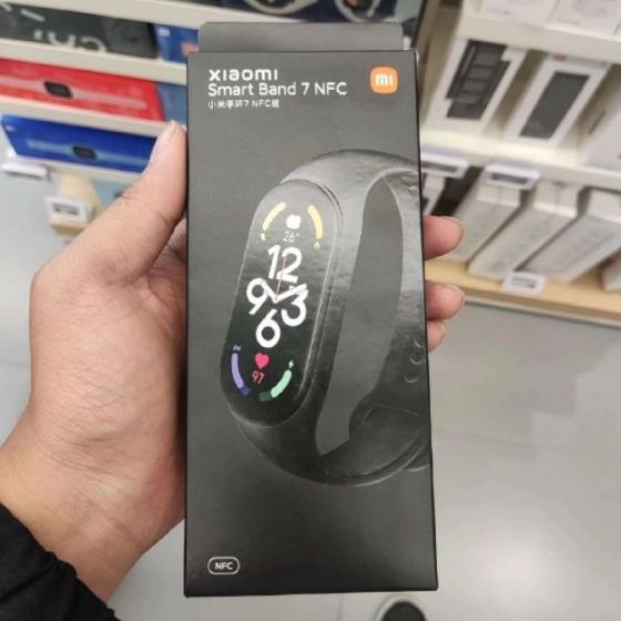 Vazou a caixa de varejo do xiaomi mi band 7