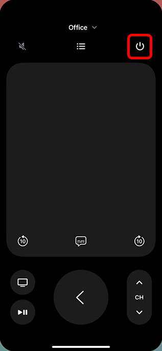 power off apple tv