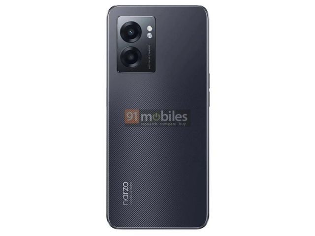 Telefones Realme Narzo 50 5G confirmados para lançamento na Índia em breve 1 realme narzo 50 5g vazou renderização