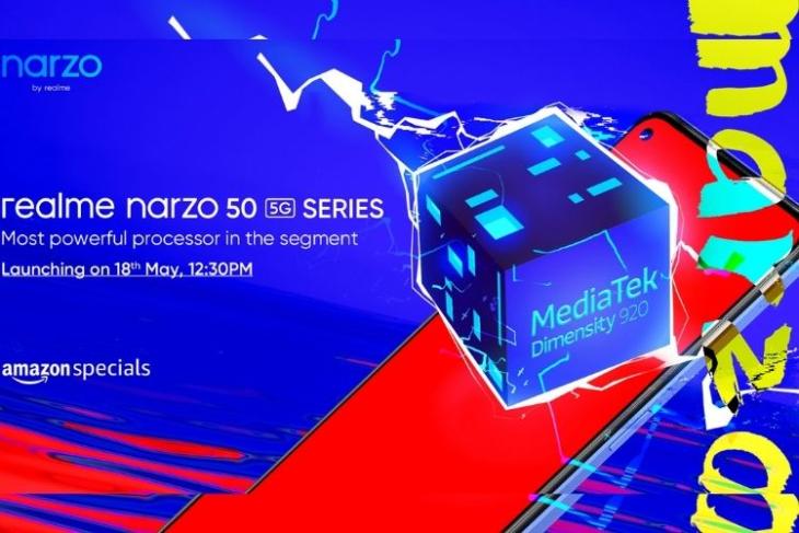 realme narzo 50 5g series launch date revealed