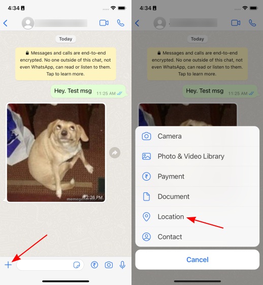 How to Share Your Location via WhatsApp: iPhone & Android