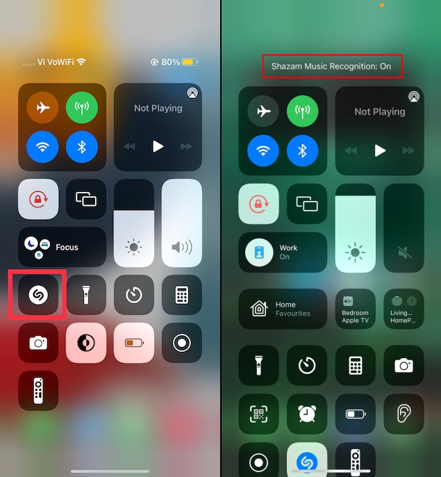 So verwenden Sie Shazam auf dem iPhone, ohne die App herunterzuladen