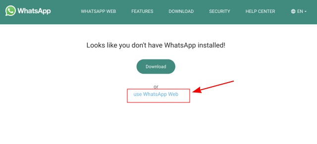 use whatsapp web to send messages to non-contacts
