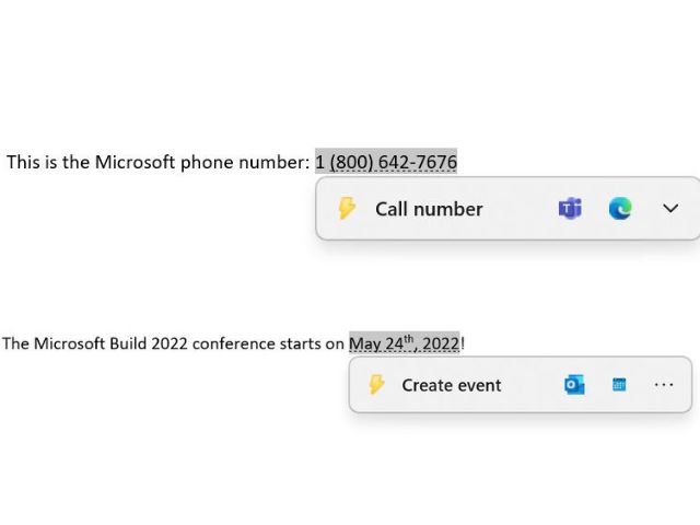 Windows 11 Insider Build 25115 traz ações sugeridas, novo gravador de som para canal de desenvolvimento 1 Windows 11 build 25115 introduzido