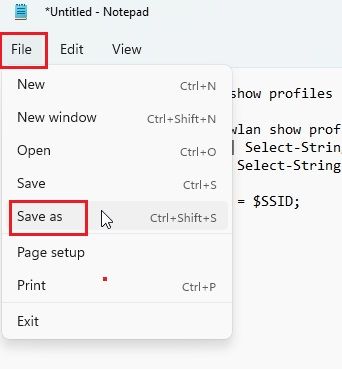 See Wi-Fi Passwords of All Saved Networks in Windows 11 With PowerShell