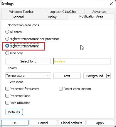 Überwachen Sie Die Cpu-Temperatur In Windows 11 Mit Core Temp