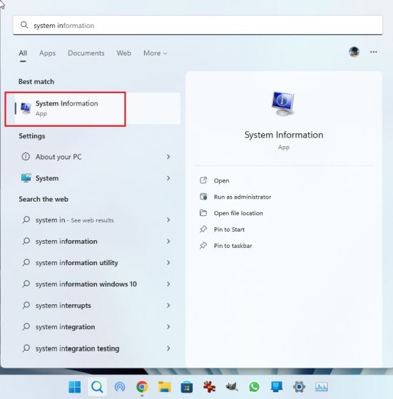 Find Installed RAM Information on Windows 11