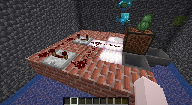 Allay Redstone for Note block - Make a Slime Farm in Minecraft