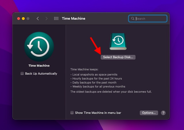 Back Up Your Mac With Time Machine 