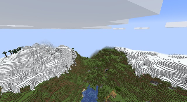 เมล็ดภูเขาที่ดีที่สุดสำหรับ Minecraft