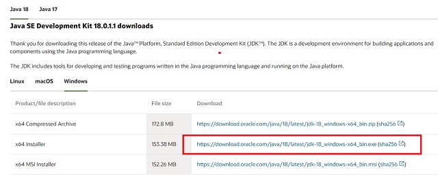 Download Latest Java