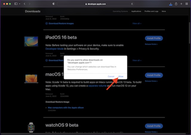 So Laden Sie Macos 13 Ventura Developer Beta Auf Dem Mac Herunter Und Installieren Es