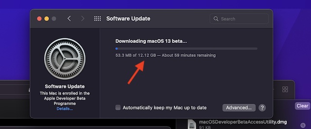 Laden Sie Das Macos 13 Beta-Profil Herunter Und Installieren Sie Es 