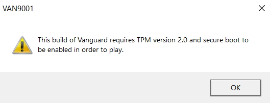 How To Fix Valorant Secure Boot Error And Tpm 2 0 On 5929