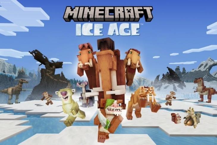 Get 30+ New Skins and Locations in Minecraft X Ice Age DLC