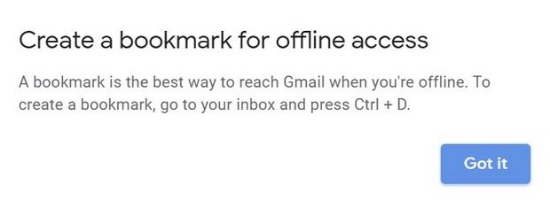 Gmail Now Works Without Internet