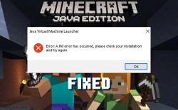 How to Fix A JNI Error Has Occurred in Minecraft in All Versions
