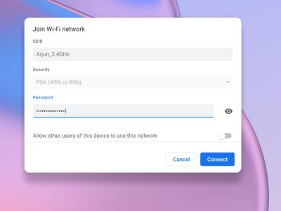How to Share Wi-Fi Password Between Chromebooks and Android Phones