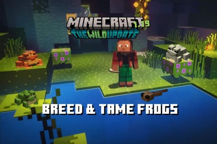 How to Tame and Breed Frogs in Minecraft 1.19