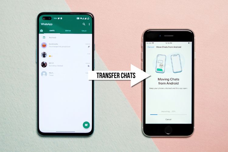 how to transfer whatsapp chat from android to iphone 15 pro