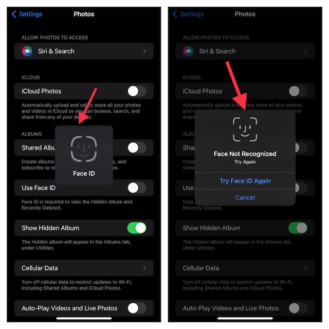 Are hidden photos on iPhone safe?