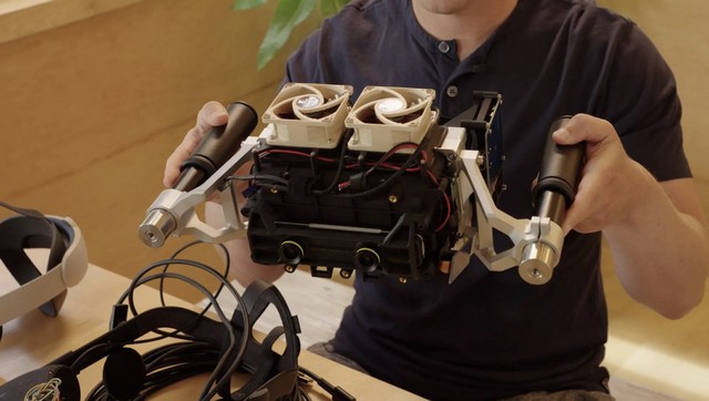 మెటా స్టార్బస్ట్ vr హెడ్సెట్ ప్రోటోటైప్