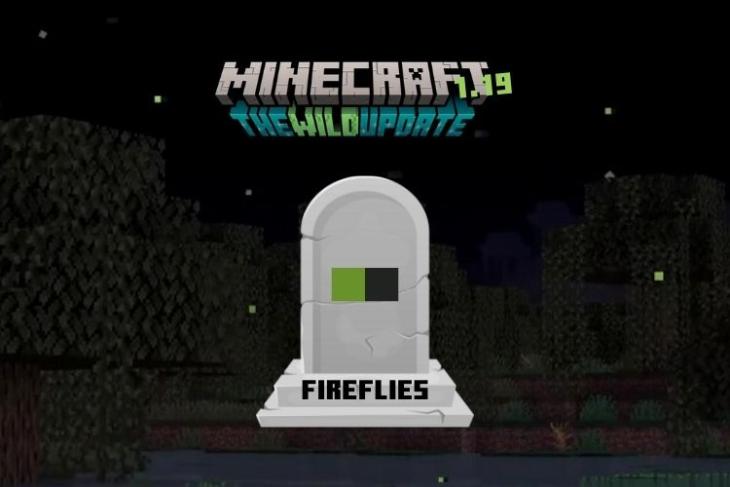 Minecraft Fireflies Are Fireflies Part of Minecraft 1.19 UpdateMinecraft Fireflies Are Fireflies Part of Minecraft 1.19 Update