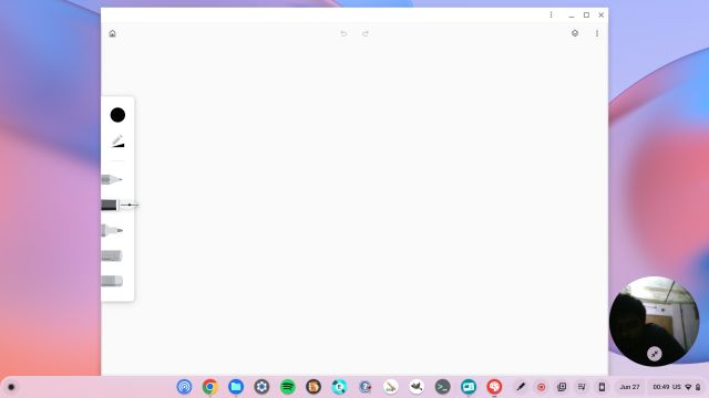 Nehmen Sie Den Bildschirm Auf Ihrem Chromebook Mit Screencast Auf