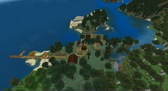 Seaside Village - Minecraft 1.19 Seed for PS5 and Xbox