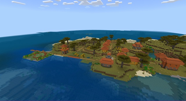 Classic survival island Minecraft Map