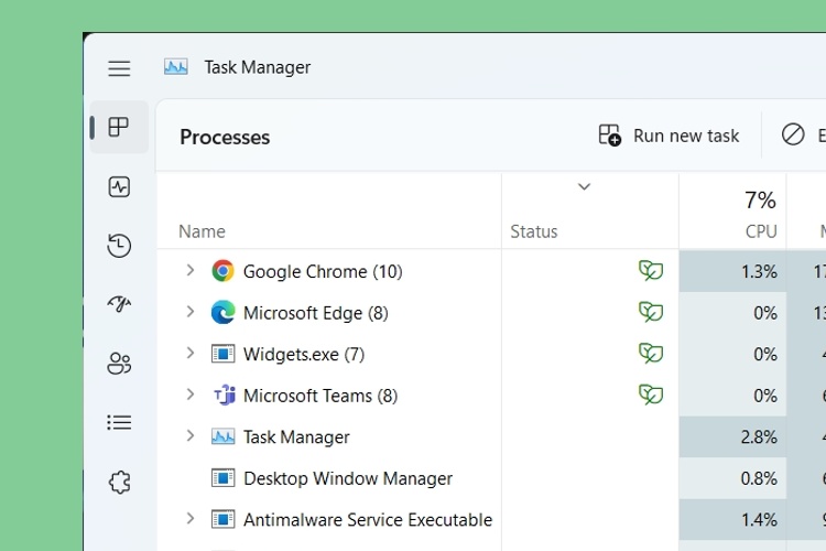 What is Efficiency Mode in Windows 11 Task Manager and How to Use It  Beebom