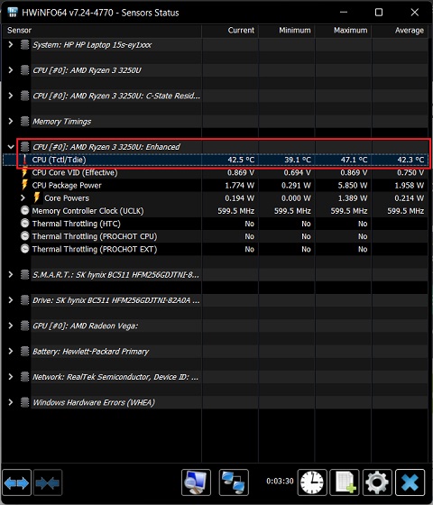 Comment vérifier la température du processeur dans Windows 11 (6 méthodes)