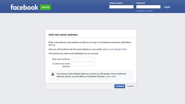 How To Change Login Email On Facebook (New Primary Email) 