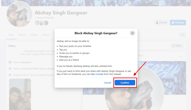 How to Block or Unblock Someone on Facebook (Web, Android & iOS)