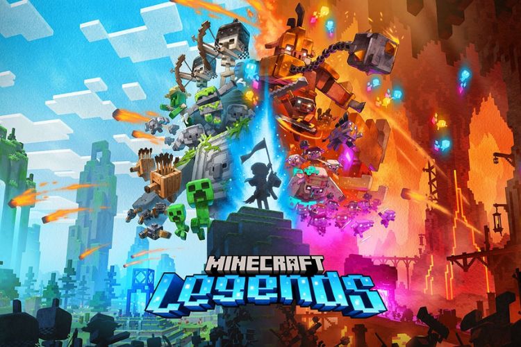 Minecraft Legends IN MINECRAFT! new server 