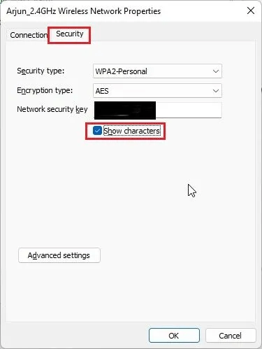 network adapter options